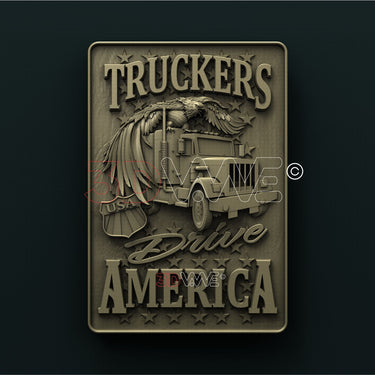 AMERICAN TRUCKERS 3D STL 3DWave